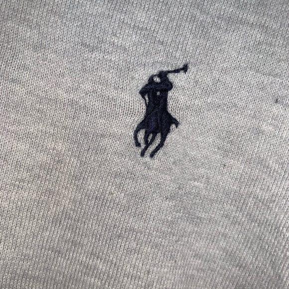 Polo Ralph Lauren Gray Vneck Sweater Large - Picture 4 of 4